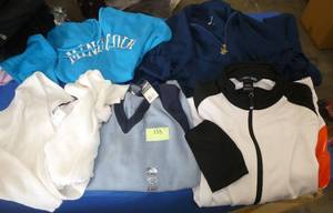 lot 155 image: Ladies Large 2 sweatshirts, jacket, sweaters