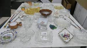 lot 179 image: Large group of great Yard Art Glassware Pieces