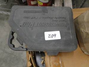 lot 209 image: Powershot electric staple and nail gun - works