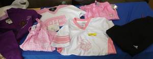 lot 212 image: Girls lot including Vikings top and pants