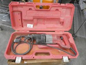 lot 235 image: Milwaukee sawzall corded