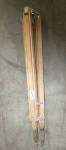 lot 247 image: Wood survey tripod