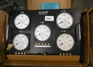 lot 250 image: Vintage Reliance Electric Speed Monitor machine to test Jet Engines
