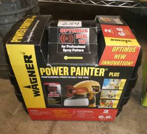lot 254 image: New in box Wagner Power Painter