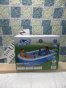 Bestway H2OGO Rectangular 10 Inflatable Family Pool