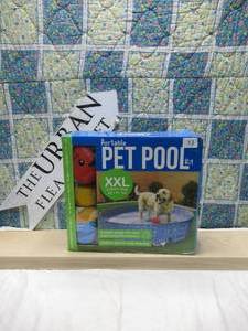 JUOIFIP Foldable Dog Pet Pool 63 72 Portable Pet Swimming Pool Kiddie Pool for Pets Hard Plastic Pet Bath Tub Indoor Outdoor Pool for Pets Large Dogs Cats and Kids