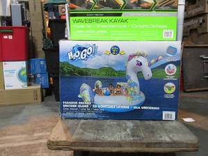 H2OGo Bestway - Bestway Giant Unicorn Party Island