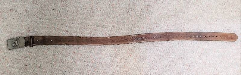 lot 35 image: CO-OP Feeds Buckle and Leather Belt