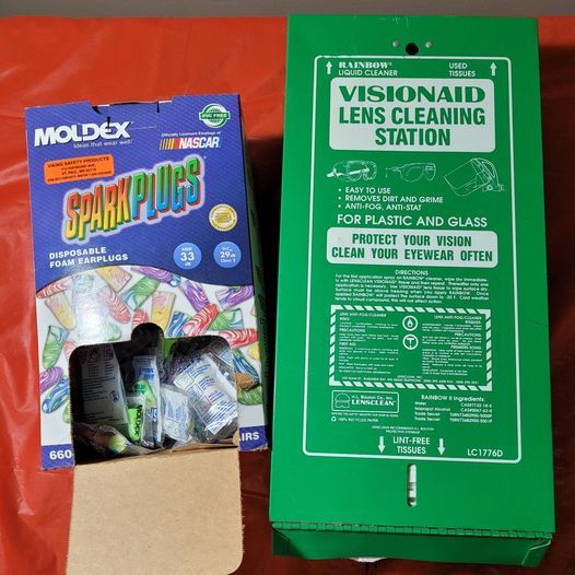 lot 2 image: Vision Cleaning Station and Ear Plugs