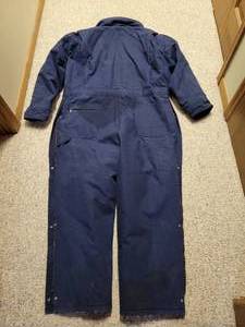 lot 17 image: WearGuard Thinsulate Insulated Coveralls - Size XL