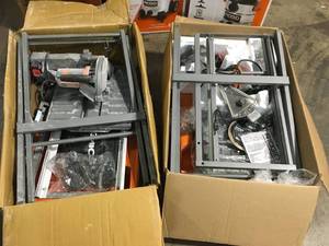 Lot of Assorted Ridgid Power Items Various Models and Conditions Customer Returns See Terms on Auction