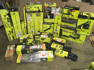 Lot of Assorted Ryobi Shaft Trimmers and Powered Items  Various Models and Conditions Customer Returns See Terms on Auction