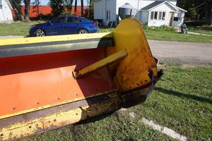 lot 7 image: 12 Snow Pusher With Cat 908 Wheel Loader InterfaceMounts