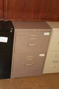 Metal File Cabinet 2-drawer