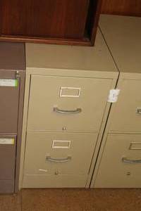 Metal File Cabinet 2-drawer