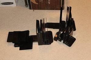 Lot of (20) Metal Book Ends  Dividers
