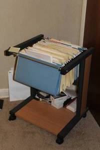 Rolling File Cabinet
