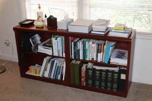 Wooden Bookshelf 2-shelf