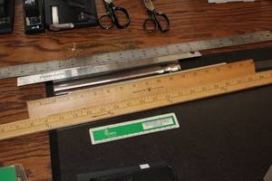 Lot of (7) Rulers  Yard Stick