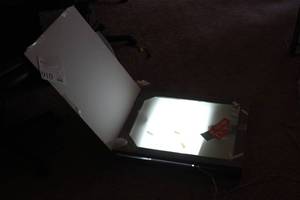 Glass Light Box  Table