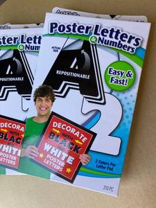 Poster Letters & Numbers
