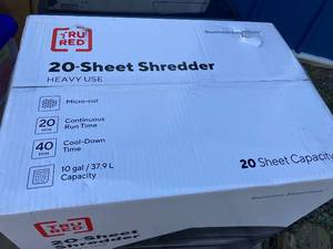Heavy Duty Paper Shredder