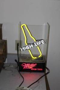 lot 5 image: Miller High Life Neon Light