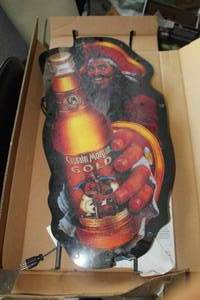 lot 10 image: Captain Morgan Gold Neon Light