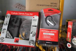 lot 111 image: Lot of (2) Handsfree Headsets (in original packaging)