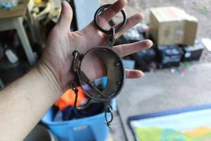 lot 148 image: Vintage Cast Iron Fish Scale