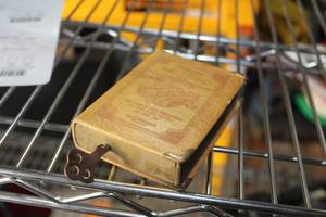 lot 168 image: Vintage Missions Covenant Coin Bank with Key