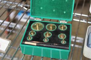 lot 158 image: Vintage Ainsworth Calibrating Weight Set  Jewelry
