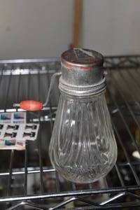 lot 163 image: Vintage 7 Glass Grinder