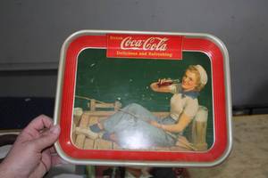 lot 87 image: Coca-Cola Serving Tray