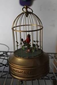 lot 70 image: Bird Cage Music Box