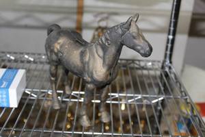 lot 78 image: Horse Cast Iron Coin Bank
