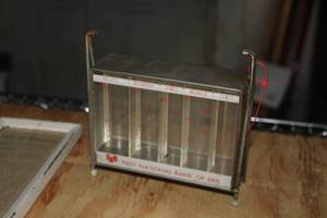 lot 232 image: Vintage First National Bank Coin Bank