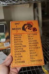 lot 260 image: Oh I Need Wooden Plaque
