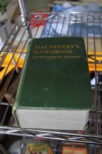 lot 253 image: 17th Edition Machinerys Handbook