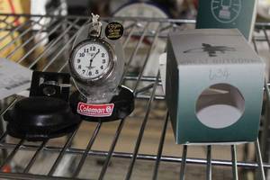lot 325 image: Coleman Collector Pocket Watch (in original packaging)