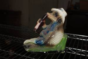 lot 295 image: 7 Armadillo Ceramic Table Statue
