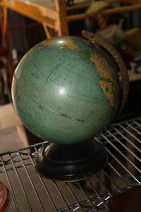 lot 351 image: Table Globe with Stand
