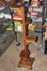 lot 360 image: 55 Wooden Plant Display Stand