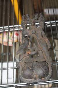 lot 346 image: 11 Wildlife Cast Iron Plaque