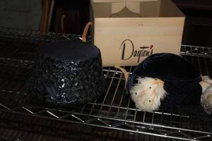 lot 320 image: Lot of (2) Vintage Womens Dress Hats