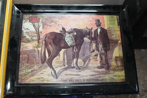 lot 18 image: Green River Metal Wall Art