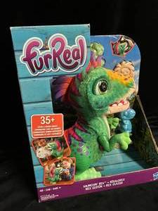 lot 15 image: New Fur-Real Dinosaur