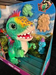 lot 27 image: New Fur Real Dinosaur - Munchin Rex