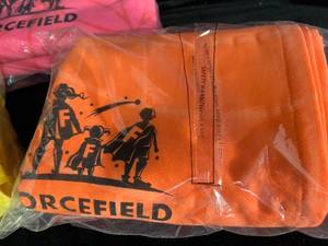 lot 25 image: New Forcefield Light Up Blankets with Flashlights (lot of 3)