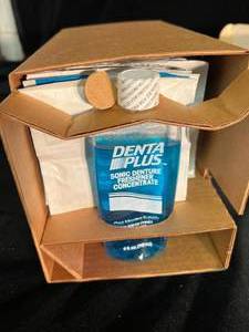 lot 30 image: NEW Denta Plus - Electro Sonic Denture Cleaner